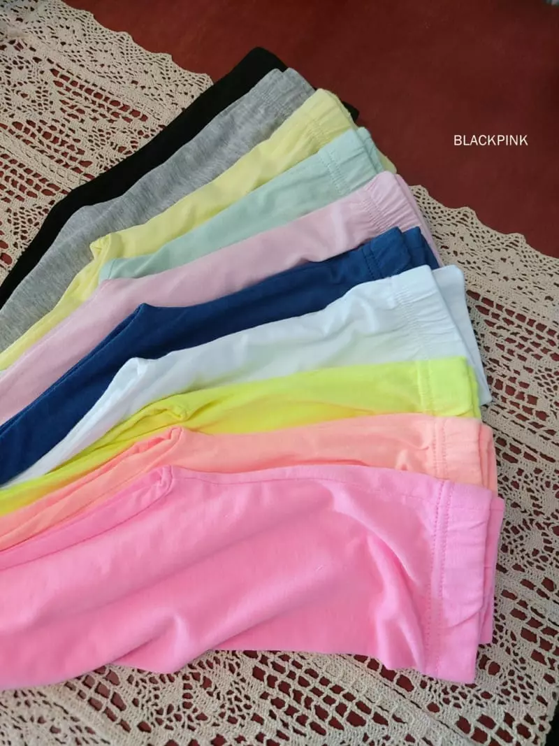 Black Pink - Korean Children Fashion - #kidsstore - Capri Cool Leggings
