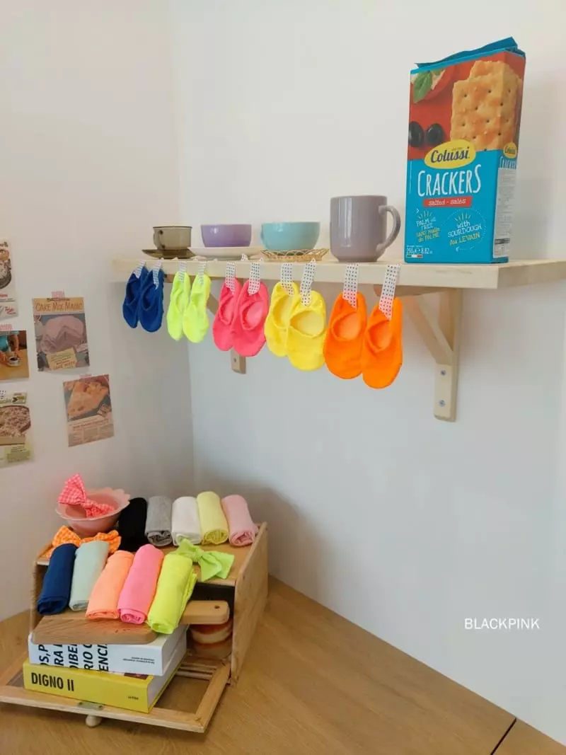 Black Pink - Korean Children Fashion - #kidzfashiontrend - Cool Neon Socks
