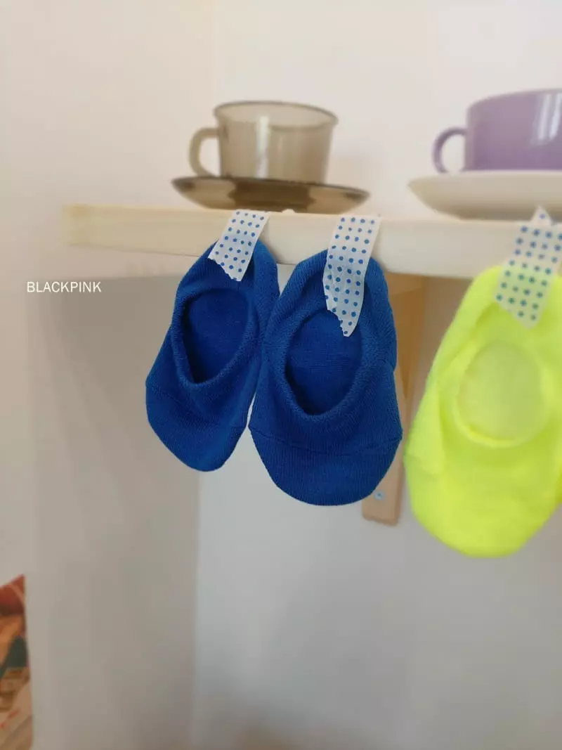 Black Pink - Korean Children Fashion - #littlefashionista - Cool Neon Socks - 3