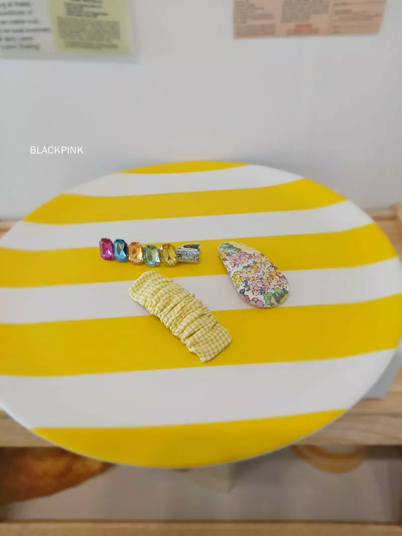 Black Pink - Korean Children Fashion - #littlefashionista - Hydi Hairpin - 8