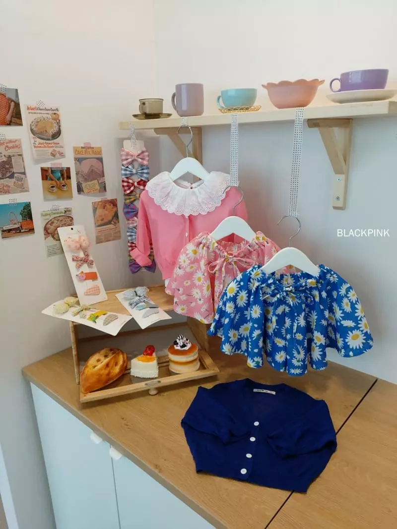 Black Pink - Korean Children Fashion - #littlefashionista - Rose Whole Skirt Pants - 2