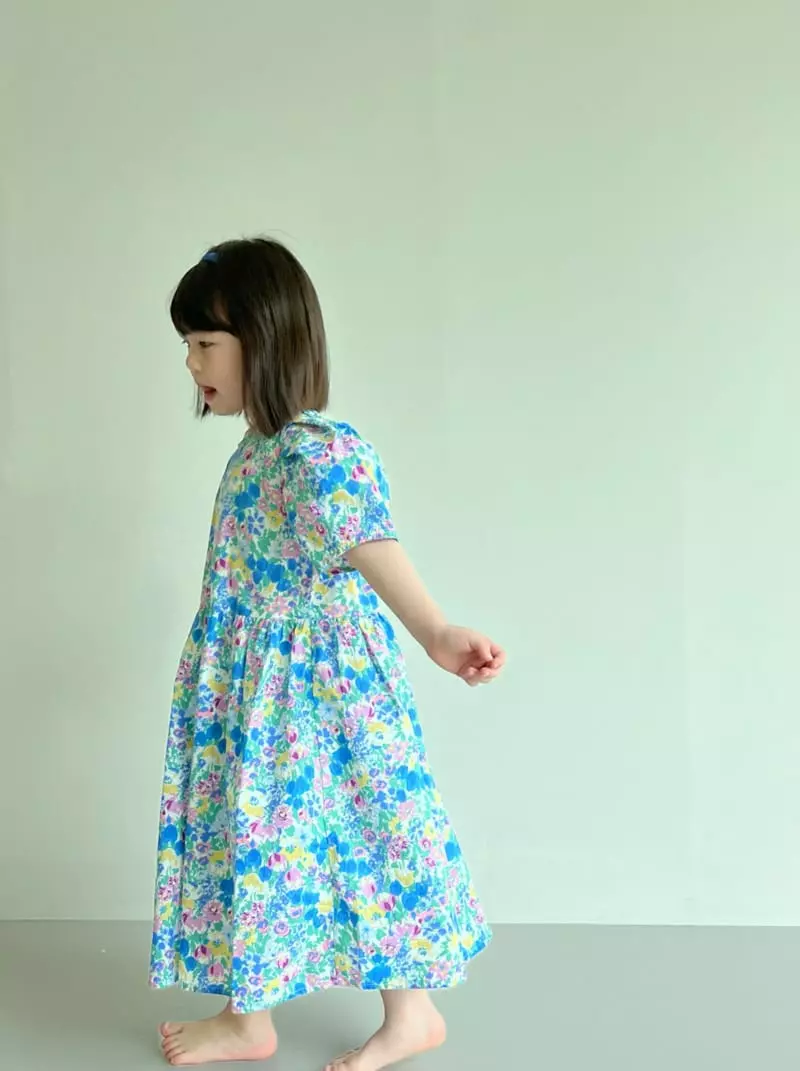 Bon Bon Butik - Korean Children Fashion - #childofig - Floral One-piece - 12