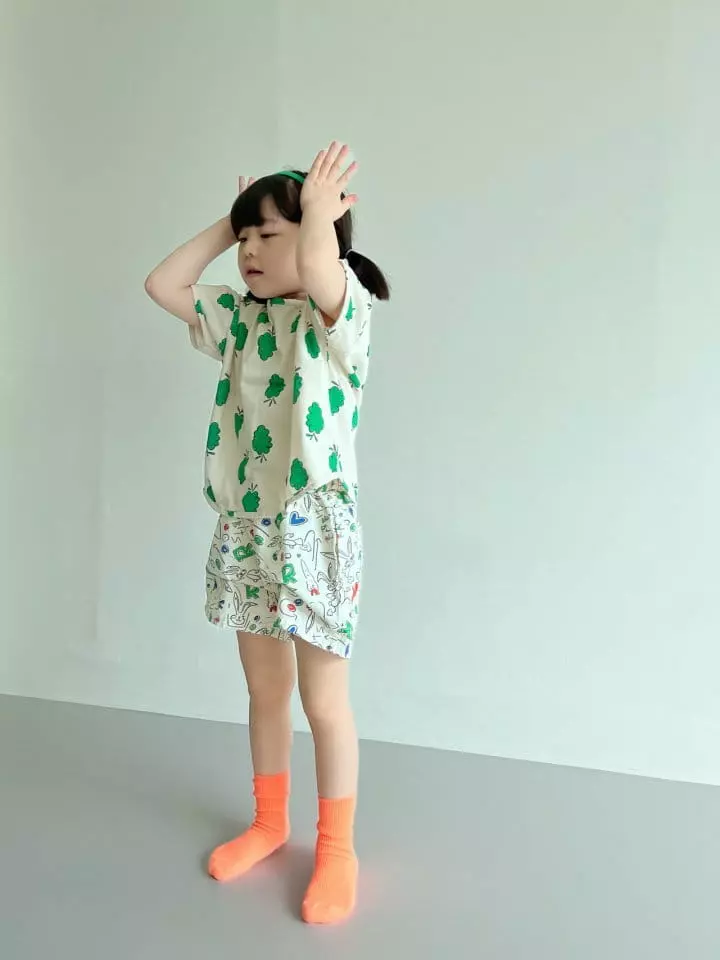 Bon Bon Butik - Korean Children Fashion - #designkidswear - Dodge Ball Shorts - 2