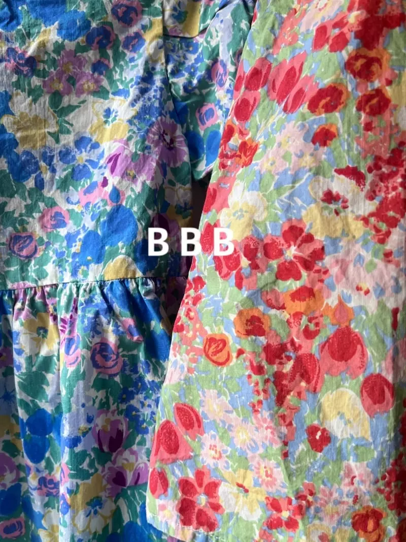 Bon Bon Butik - Korean Children Fashion - #kidsshorts - Floral One-piece