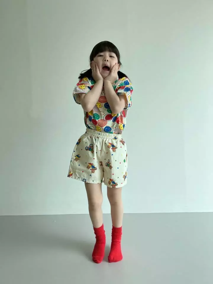 Bon Bon Butik - Korean Children Fashion - #kidsstore - Dodge Ball Shorts - 6