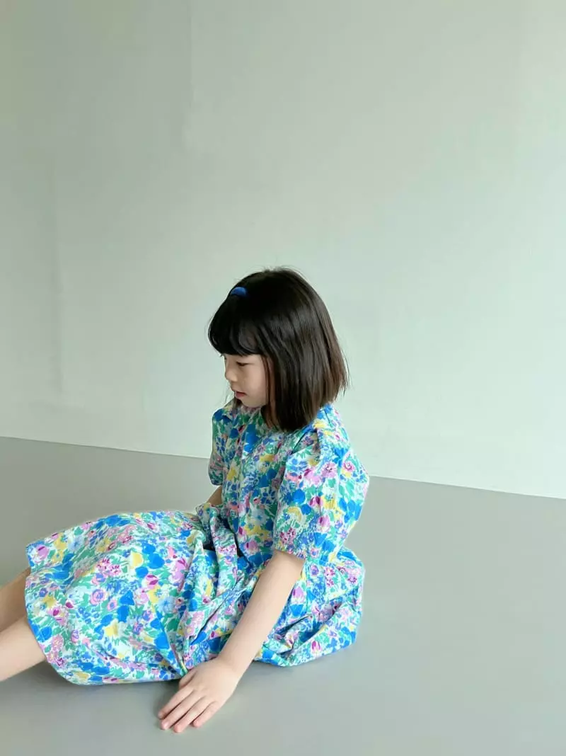 Bon Bon Butik - Korean Children Fashion - #prettylittlegirls - Floral One-piece - 8