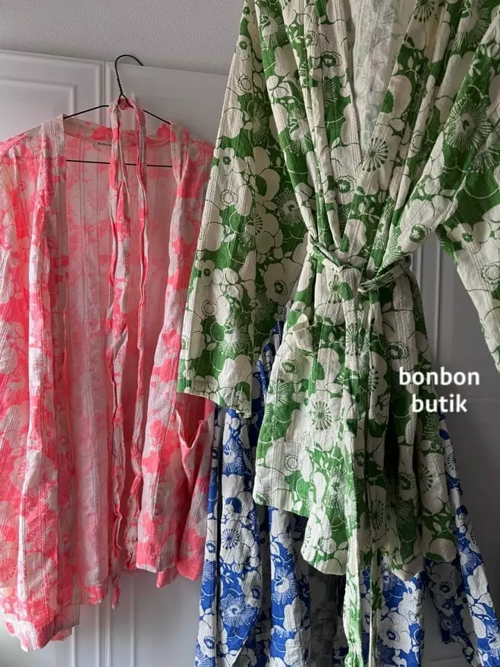 Bon Bon Butik - Korean Women Fashion - #momslook - Mom Blossom Robe - 4