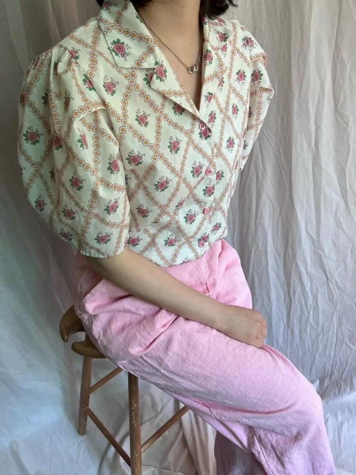 Bon Bon Butik - Korean Women Fashion - #vintageinspired - Mom Odil Blouse  - 6