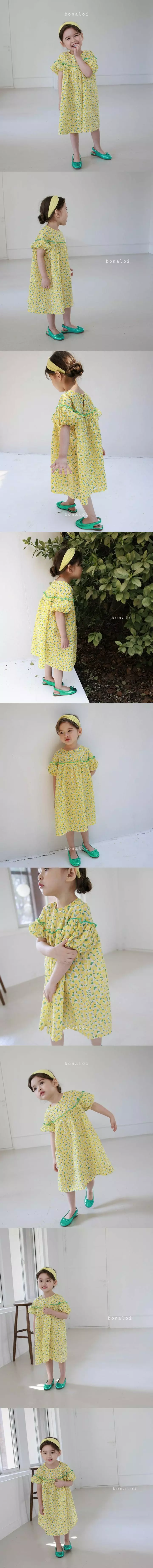Bonaloi - Korean Children Fashion - #Kfashion4kids - Thinko One-piece - 2