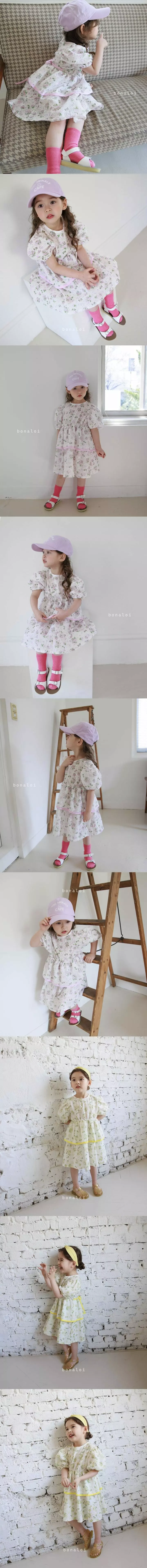 Bonaloi - Korean Children Fashion - #childrensboutique - Lilac One-piece - 2