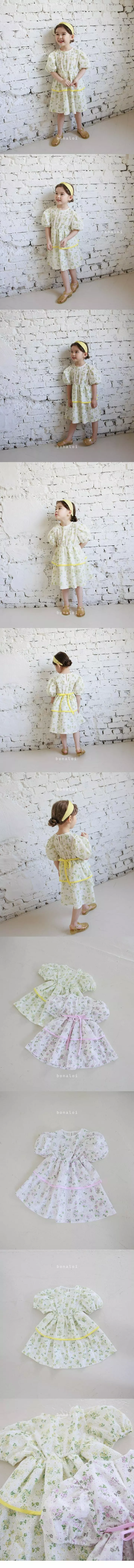 Bonaloi - Korean Children Fashion - #designkidswear - Lilac One-piece - 3