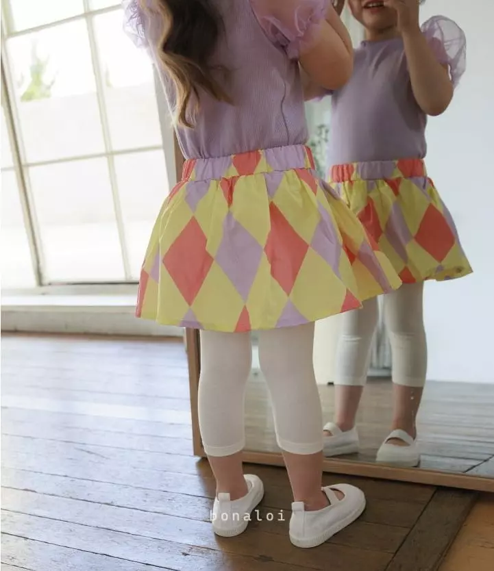 Bonaloi - Korean Children Fashion - #designkidswear - Dia Skirt Leggings