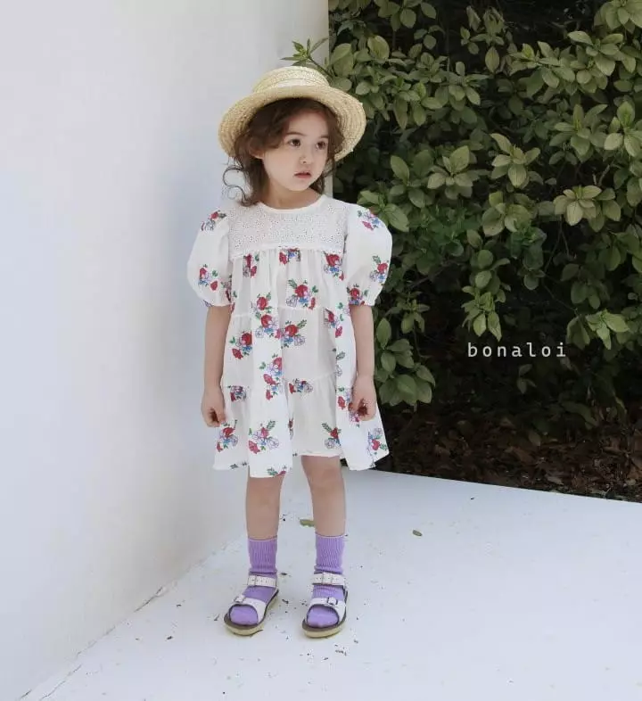 Bonaloi - Korean Children Fashion - #discoveringself - Parfait Cancan One-piece