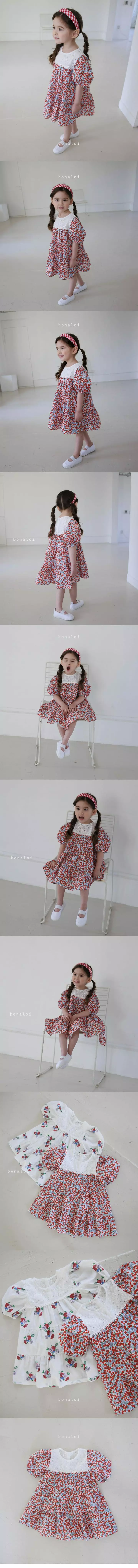 Bonaloi - Korean Children Fashion - #kidsshorts - Parfait Cancan One-piece - 3