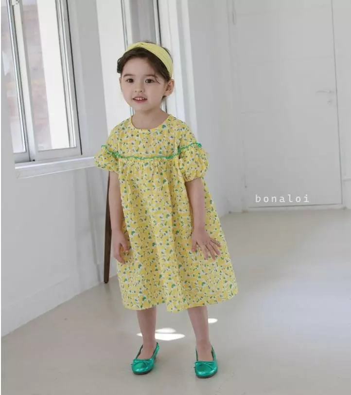 Bonaloi - Korean Children Fashion - #kidzfashiontrend - Thinko One-piece