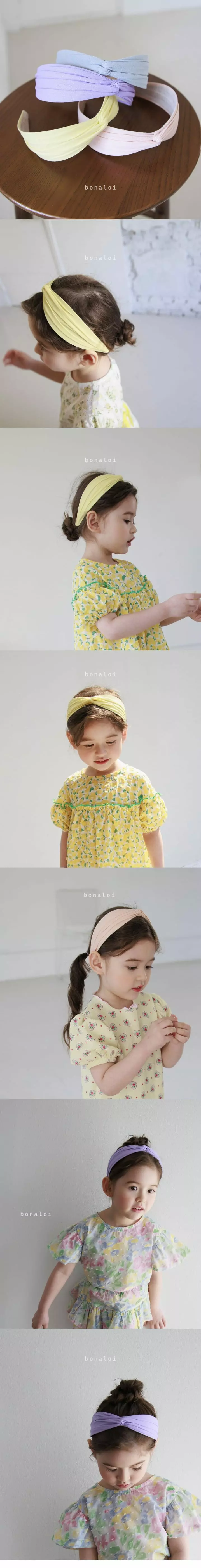 Bonaloi - Korean Children Fashion - #minifashionista - Weaving Hairband - 2