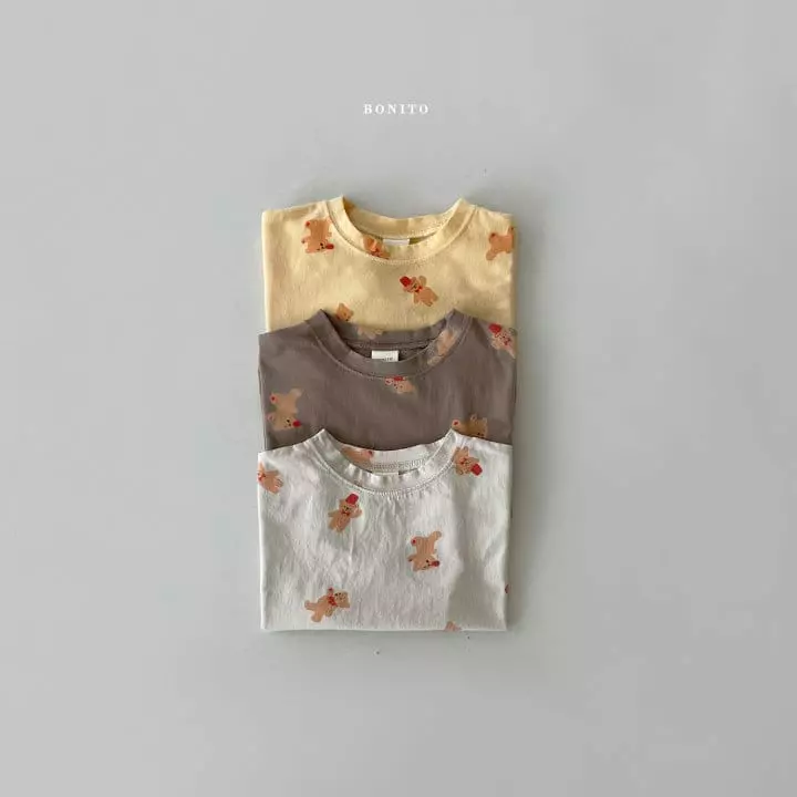 Bonito - Korean Baby Fashion - #babyboutique - Bebe Mable Bear Tee - 2