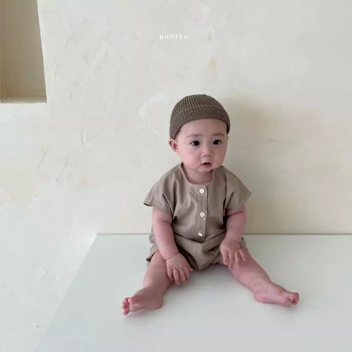 Bonito - Korean Baby Fashion - #babyboutiqueclothing - Bebe Linen Danjak Bodysuit - 10