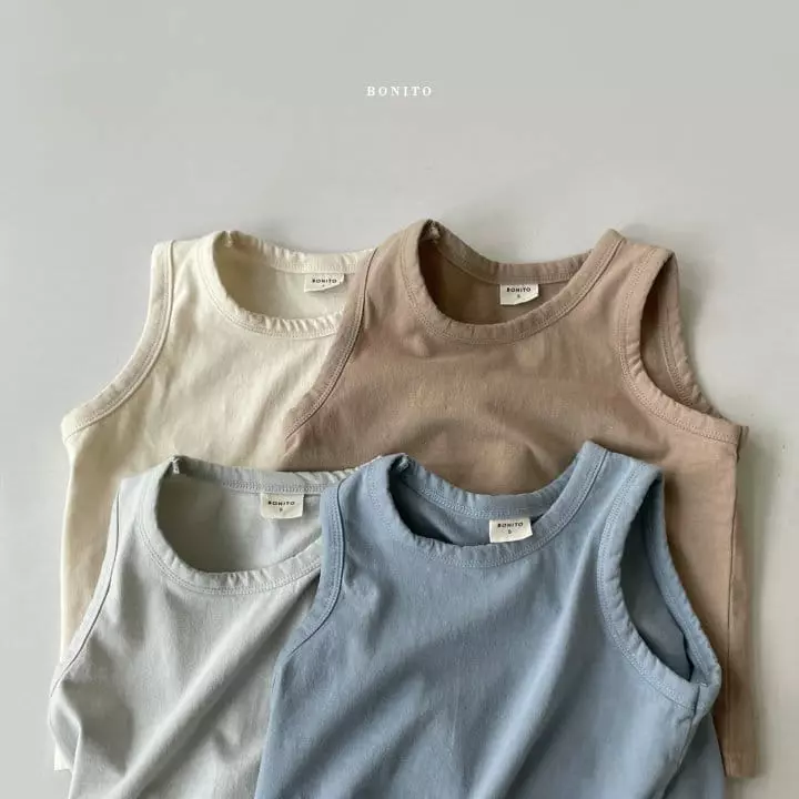 Bonito - Korean Baby Fashion - #babyclothing - Bebe 1+1 Sleeveless - 2