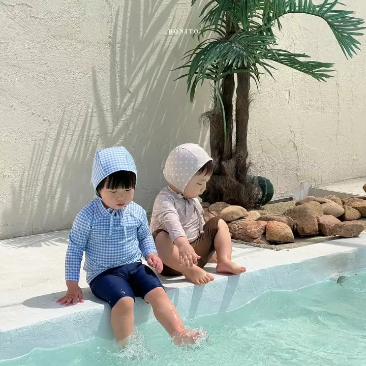 Bonito - Korean Baby Fashion - #babyootd - Bebe Kid Rashguard Set - 6