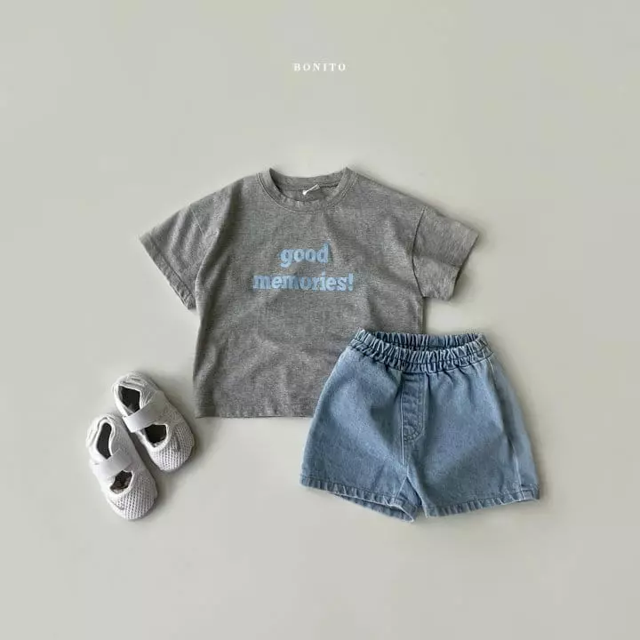 Bonito - Korean Baby Fashion - #babyoutfit - Bebe Good Memories Tee - 3