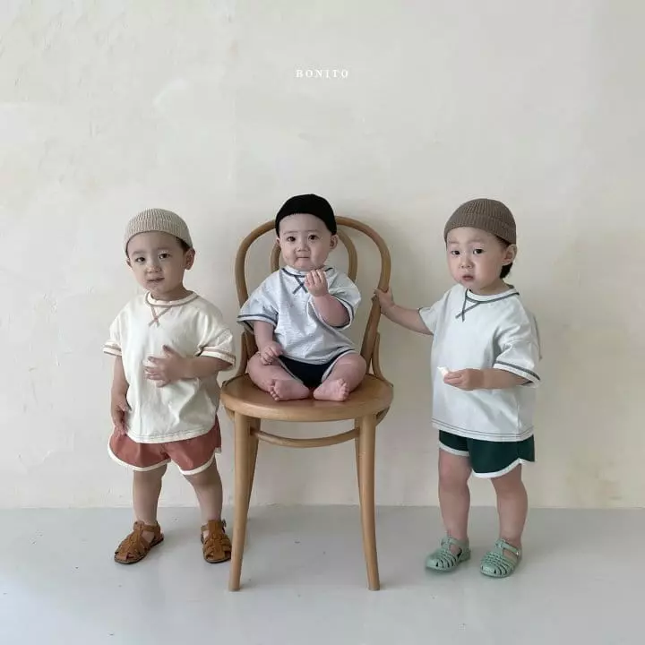 Bonito - Korean Baby Fashion - #onlinebabyboutique - Bebe Guuroppa Top Bottom Set - 8