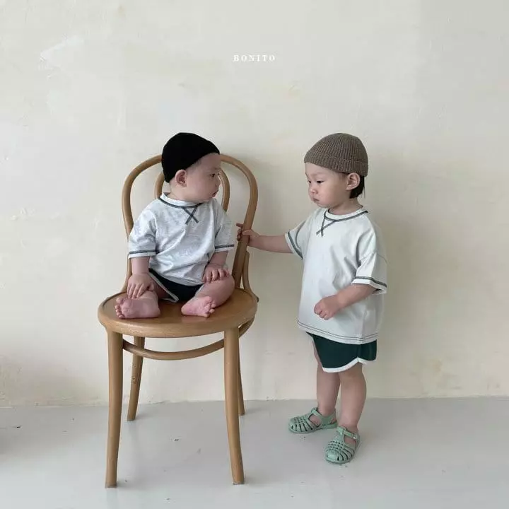 Bonito - Korean Baby Fashion - #smilingbaby - Bebe Guuroppa Top Bottom Set - 10