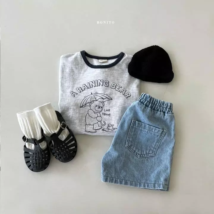 Bonito - Korean Baby Fashion - #onlinebabyshop - Bebe Kid Summer Jeans - 4
