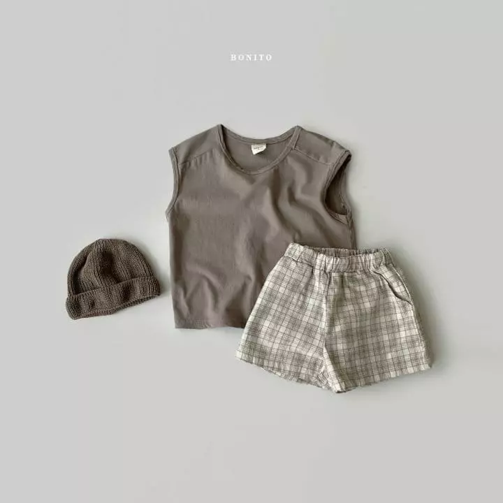 Bonito - Korean Children Fashion - #childofig - Kid Loose Deggi Sleeveless - 6