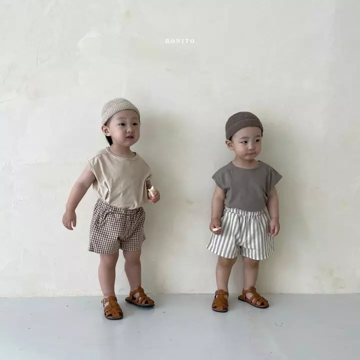 Bonito - Korean Children Fashion - #childrensboutique - Kid Loose Deggi Sleeveless - 8