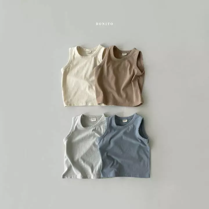 Bonito - Korean Children Fashion - #designkidswear - Kid 1+1 Sleeveless