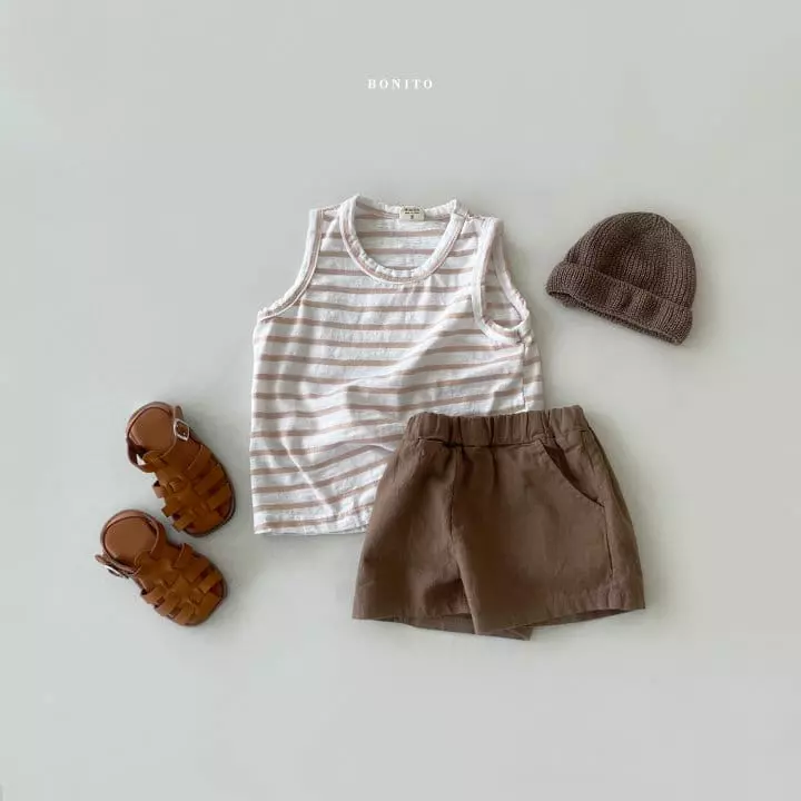 Bonito - Korean Children Fashion - #discoveringself - Kid Linen Shorts - 8