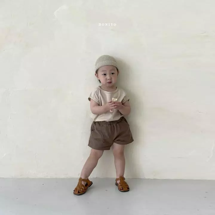 Bonito - Korean Children Fashion - #kidsshorts - Kid Loose Deggi Sleeveless - 12
