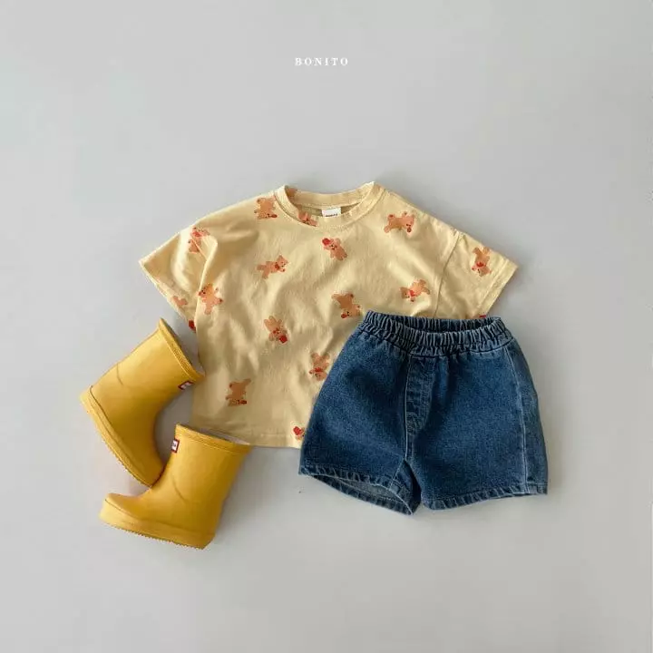 Bonito - Korean Children Fashion - #kidsstore - Kid Mable Bear Tee - 8