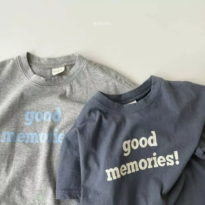 Bonito - Korean Children Fashion - #littlefashionista - Kid Good Memories Tee - 2