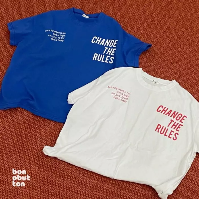 Bonobutton - Korean Children Fashion - #Kfashion4kids - Fran Round Tee