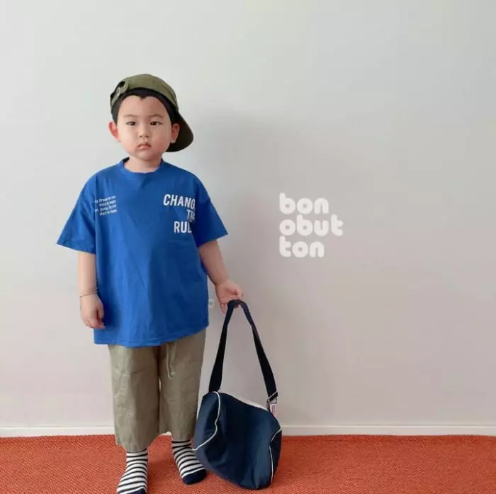 Bonobutton - Korean Children Fashion - #discoveringself - Fran Round Tee - 12