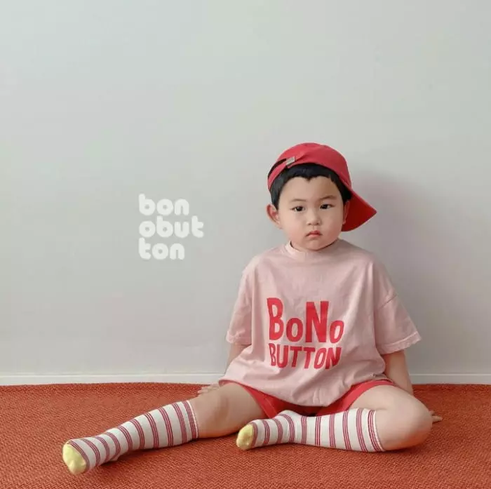 Bonobutton - Korean Children Fashion - #fashionkids - Bono Round Tee - 5