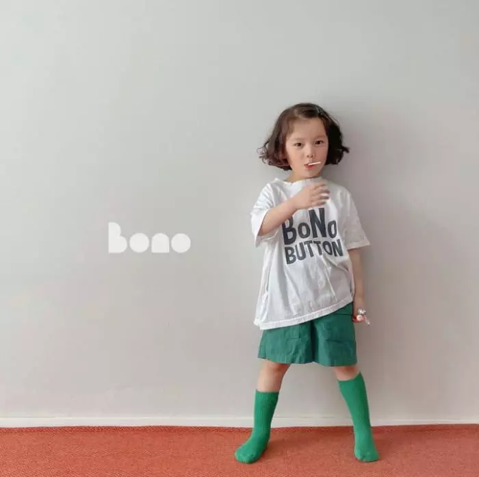 Bonobutton - Korean Children Fashion - #kidsstore - Bono Round Tee - 7