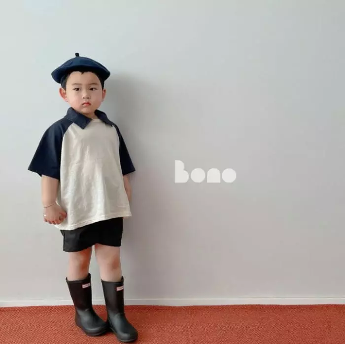Bonobutton - Korean Children Fashion - #toddlerclothing - Patbingsu Collar Tee - 4