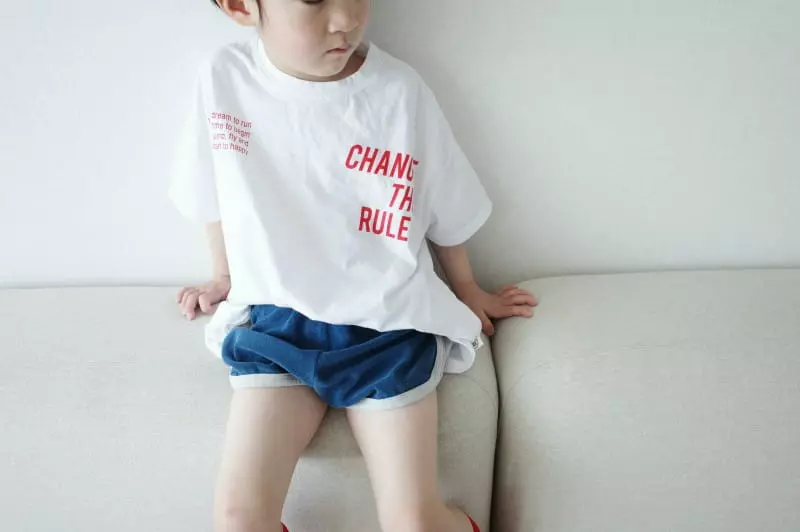 Bonobutton - Korean Children Fashion - #todddlerfashion - Fran Round Tee - 6