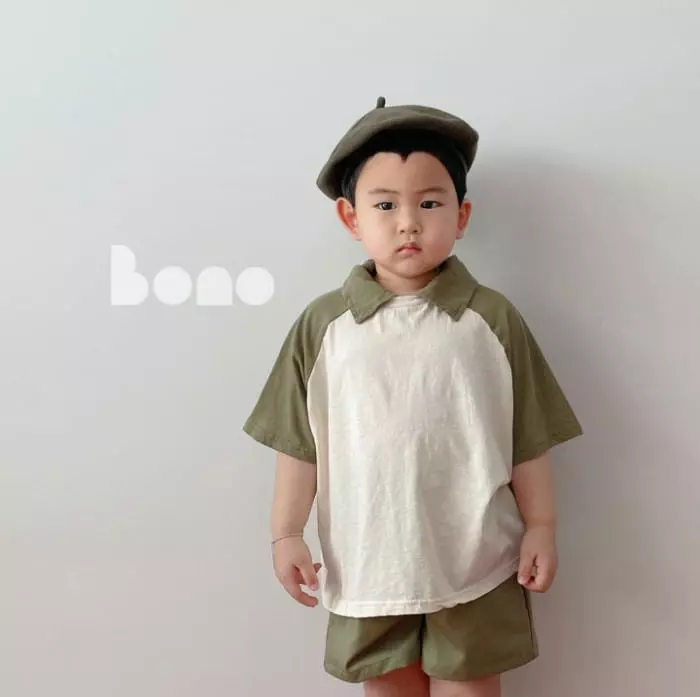 Bonobutton - Korean Children Fashion - #todddlerfashion - Patbingsu Collar Tee - 2
