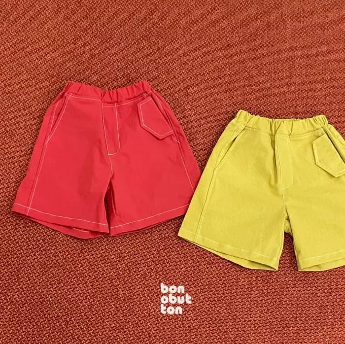 Bonobutton - Korean Children Fashion - #todddlerfashion - Apple Mango Pants
