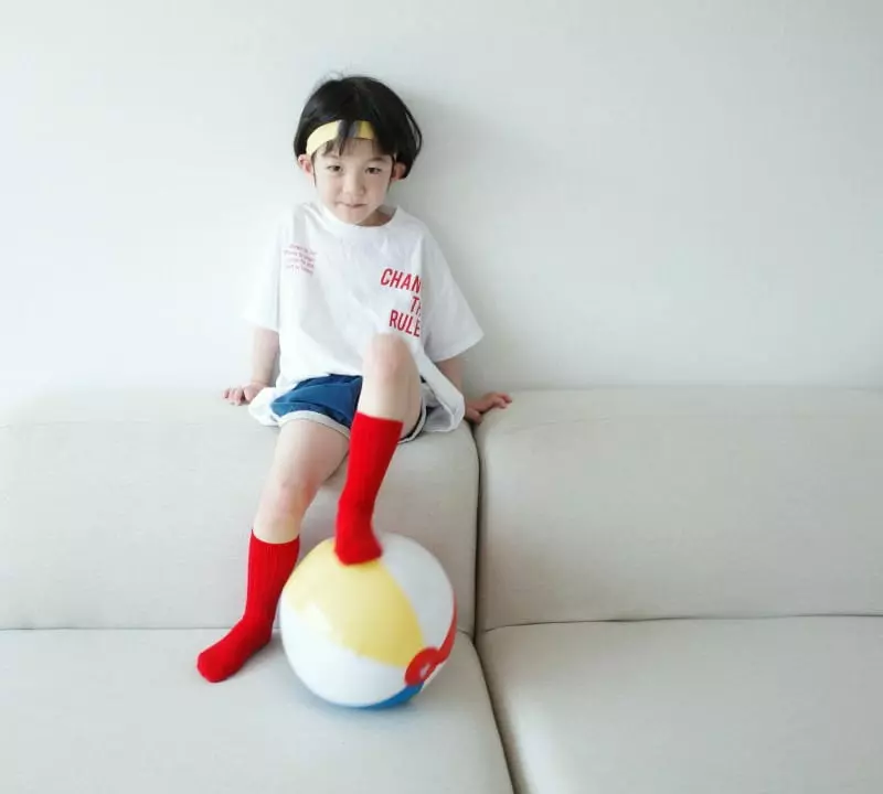 Bonobutton - Korean Children Fashion - #toddlerclothing - Fran Round Tee - 7