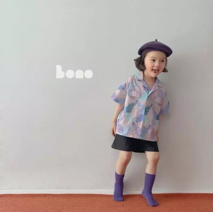 Bonobutton - Korean Children Fashion - #todddlerfashion - Watercolor Shirt - 4