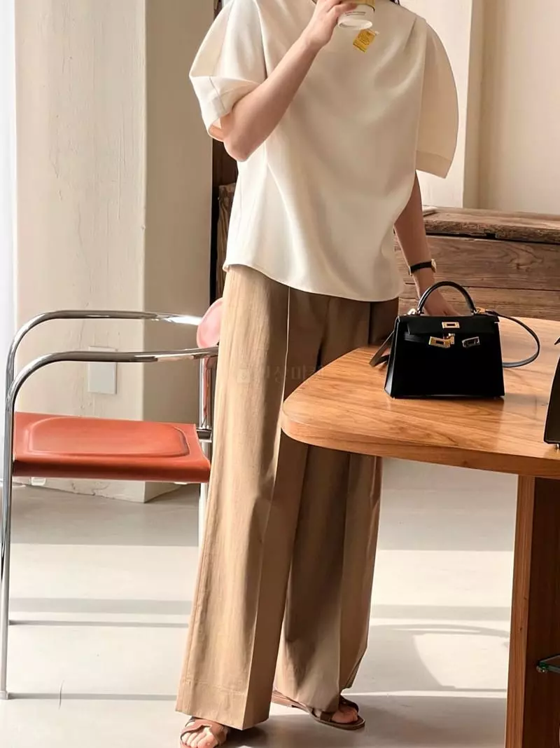 Bowen - Korean Women Fashion - #momslook - Daisy Blouse - 9