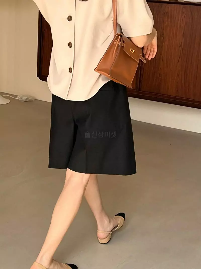 Bowen - Korean Women Fashion - #pursuepretty - Waffle Linen Pants - 2