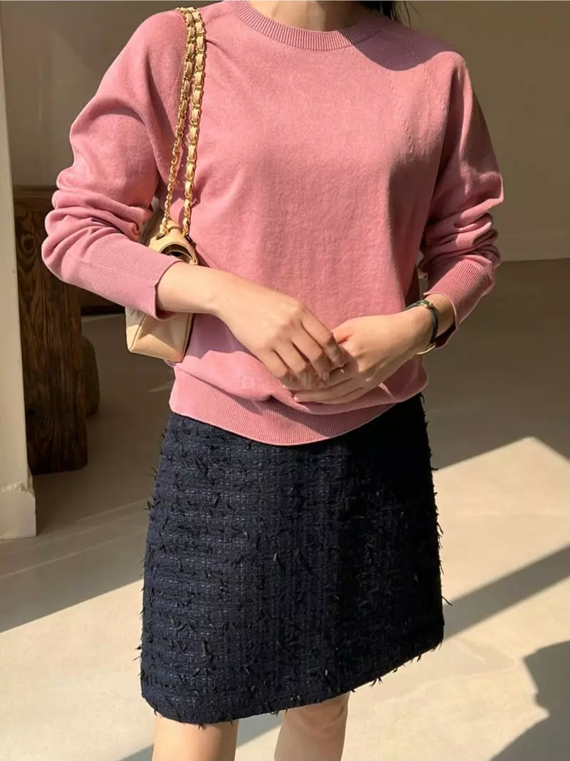 Bowen - Korean Women Fashion - #thelittlethings - Twid Mini Skirt - 9