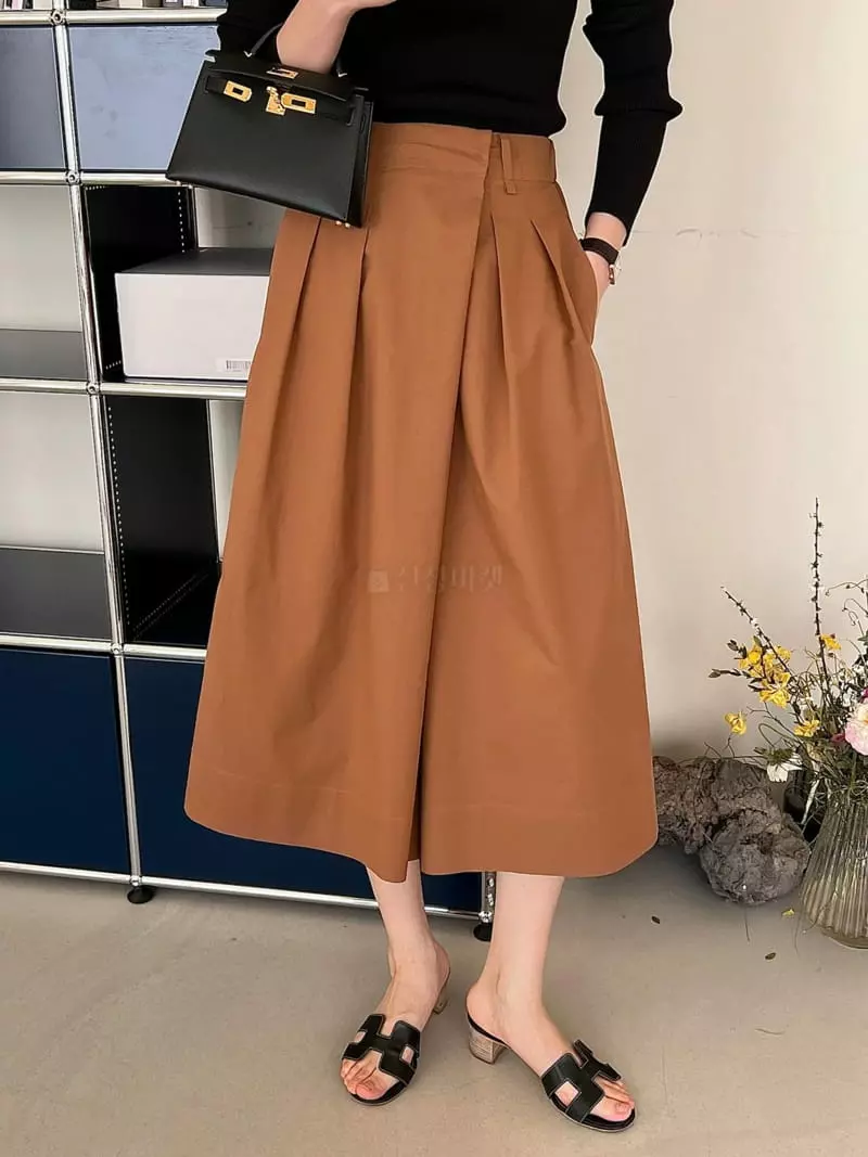 Bowen - Korean Women Fashion - #womensfashion - Wild Wrap Pants - 9
