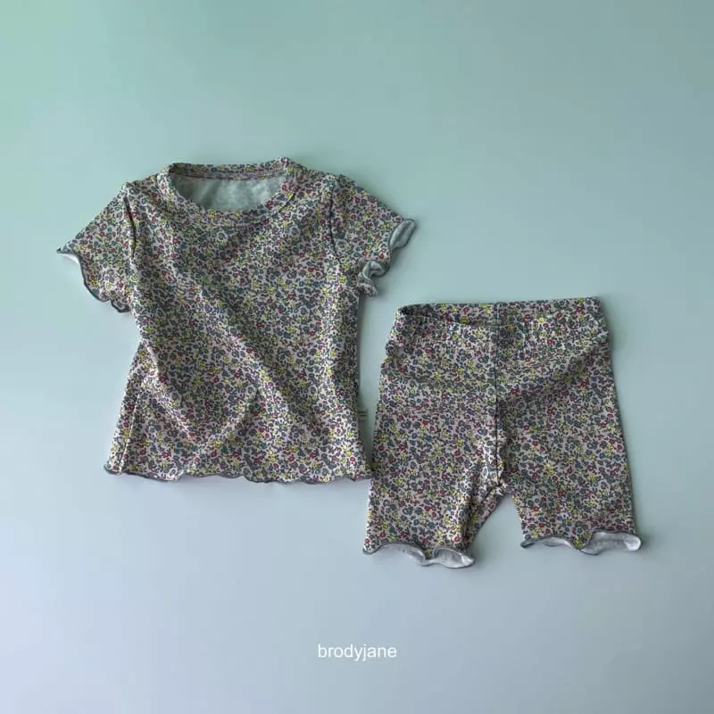 Brody Jane - Korean Baby Fashion - #babyclothing - Liberty Frill Short Sleeves Easywear